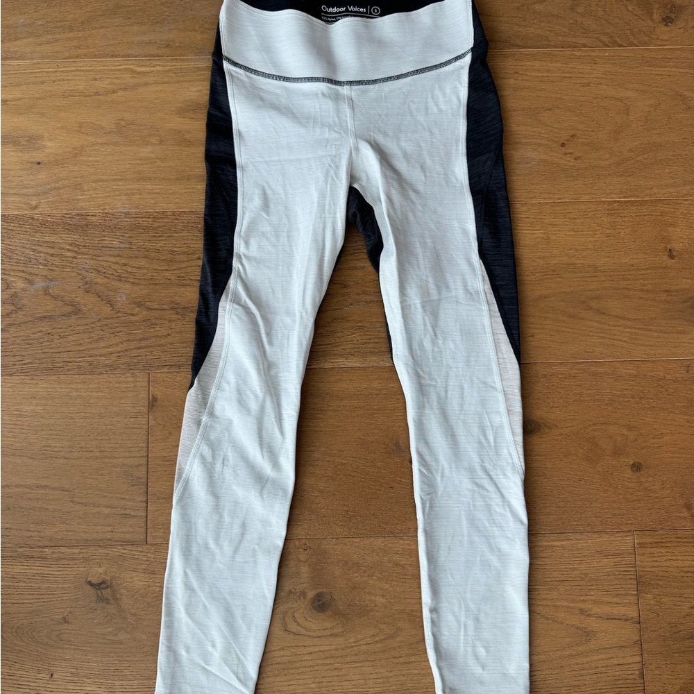 Outdoor Voices tech sweat leggings